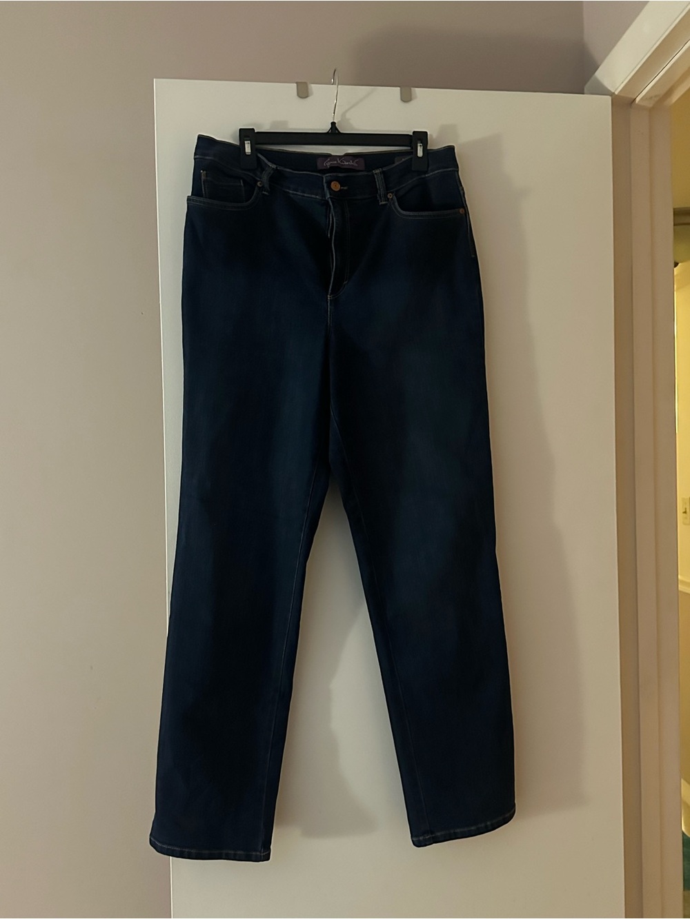 Gloria Vanderbilt Dark Denim High Waisted Jeans